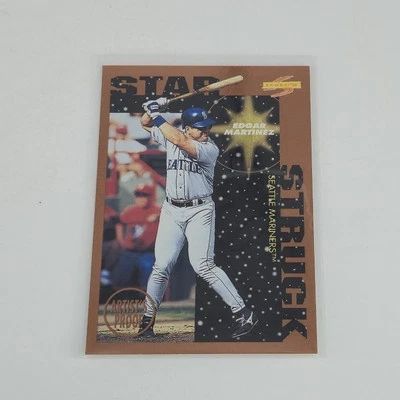 1996 Score Edgar Martinez Dugout Collection Artist's Proofs 101 Seattle Mariners - Image 1 of 2
