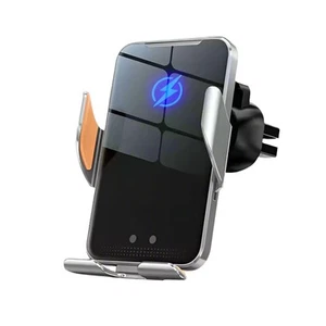 Wireless Car Phone Holder and Charger, Qi Fast Charging Mount with Automatic Sen - Picture 1 of 5