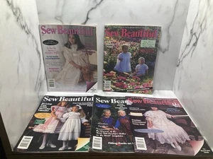 Vtg Martha Pullen Sew Beautiful Holiday Patterns Intact Uncut 1993 Lot Of 5 - Picture 1 of 6