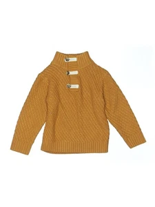Unbranded Boys Gold Turtleneck Sweater 120 cm - Picture 1 of 2