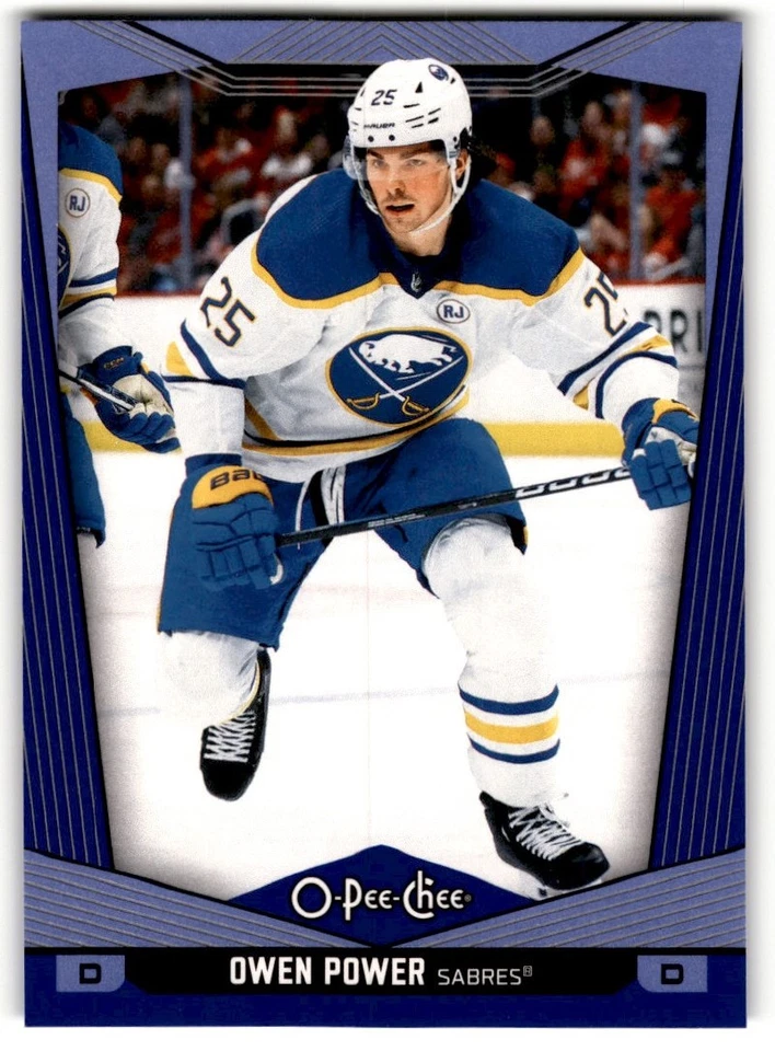 2024-25 O-pee-Chee Blue Owen Power #445 - Image 1 of 2