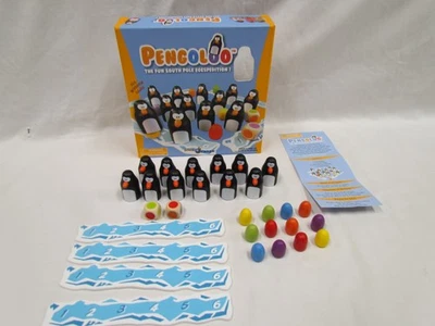 Pengoloo Award-Winning Wooden Skill Building Memory Color Blue Orange Games ECU - Image 1 of 4