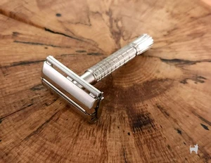 Navaja de seguridad Gillette Flare Tip Super Speed doble filo - J3 1964 - Imagen 1 de 7