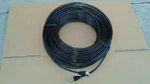 Cable Ethernet interior interior blindado CAT5e de 25 ft cable UV entierro directo RJ45 - Imagen 1 de 4