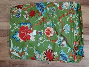 25 Yard Indian Cotton Handmade Print Fabric Sanganeri Hand Block Printed Fabric - Picture 1 of 3