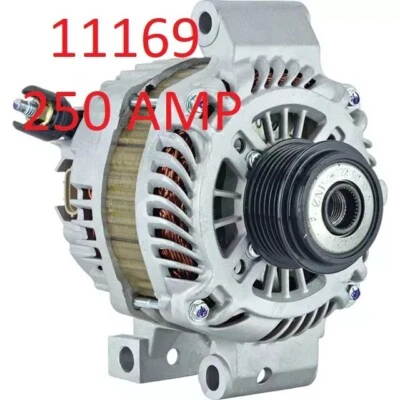 250 Amp Alternator For Mazda 3 L4 2.3L Turbocharged 2007-2009 11169 - Image 1 of 3