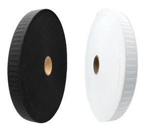 Blanco o negro 3/4" - 1" - 1 1/4" Fuerte no rollo Elástico Seleccionar longitud - Imagen 1 de 8