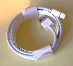 IOS charging/data cable, USB to 8 pin - 2Mtrs - Zdjęcie 1 z 2