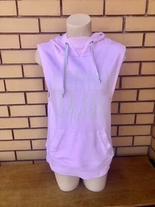 Lorna Jane Hooded Sleeveless Pink Vest Sweatshirt Size XS - Picture 1 of 7