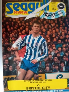 Programme Brighton & Hove Albion v Doncaster Rovers 4th November 1987 - Picture 1 of 2