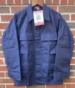 CAMISA BDU TÁCTICA TRU-SPEC NUEVA CON ETIQUETAS MANGA LARGA AZUL X-PEQUEÑA REGULAR - Imagen 1 de 5