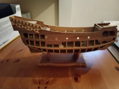 Veliero Galeone San Giovanni Battista kit con scafo montato modellismo navale - Immagine 1 di 4