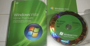 Microsoft Windows Vista Home Premium Full MS WIN 32 Bit DVD =RETAIL BOX= - Picture 1 of 1