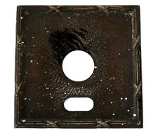 Antique Vintage Single Light Switch Toggle Cover Plate Metal #B