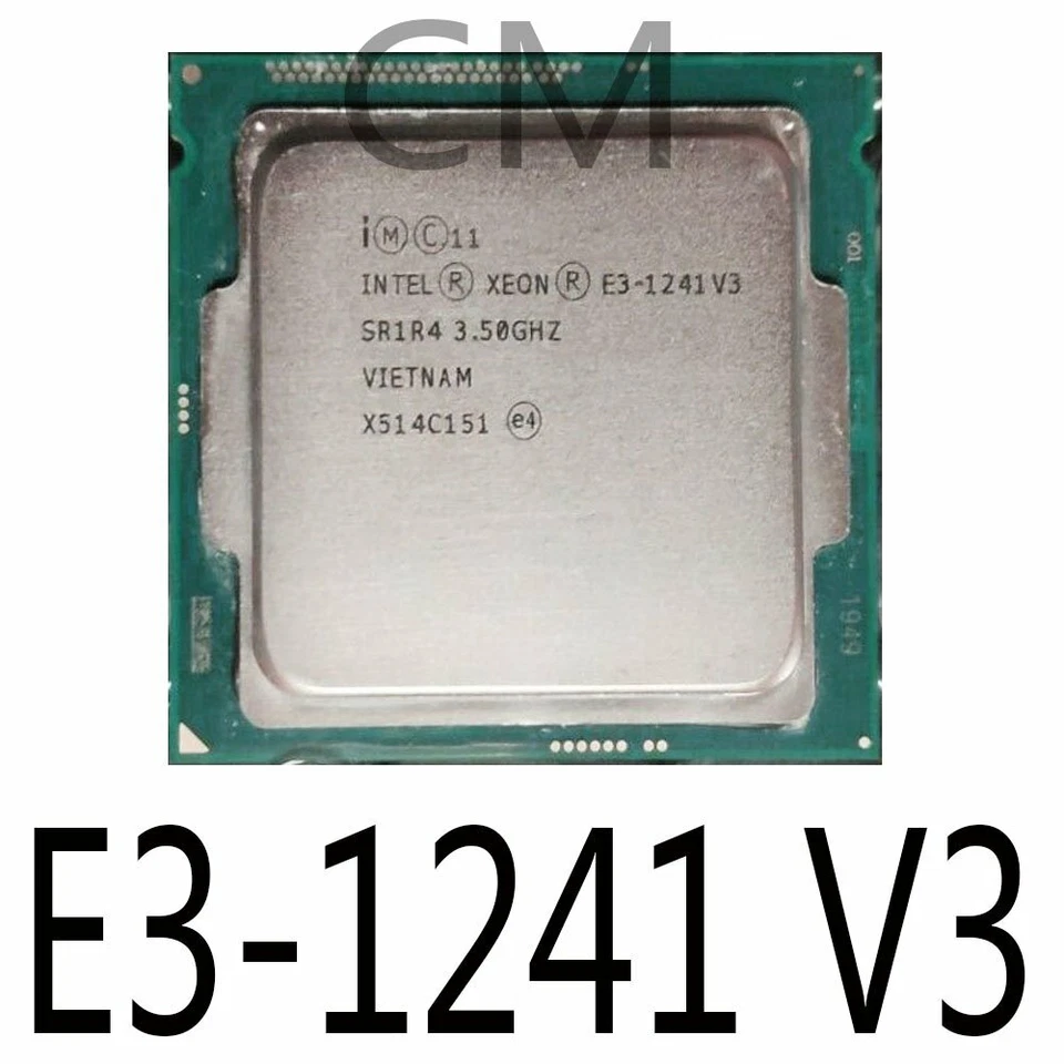 Intel Xeon E3-1241 V3 3.50GHz 8MB LGA-1150 Quad-Core SR1R4 CPU Processor - Image 1 of 1