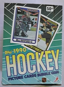 Caja de cera de hockey Topps NHL 1990-91 - 36 paquetes sellados - Roy/Modano/Lemieux/MacInnis - Imagen 1 de 7