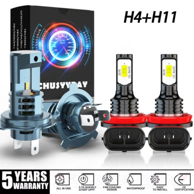 FIT Toyota HiAce 2006-2020 Combo Driving Light super Bright light 6000K WHITE - Image 1 of 4