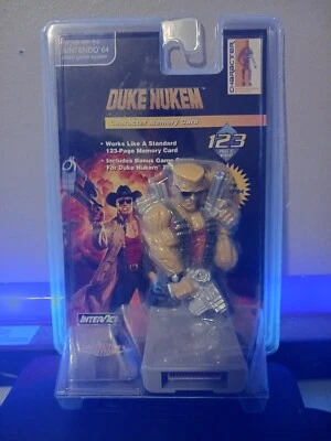 Duke Nukem 64 Memory Card MSIB - Image 1 of 2