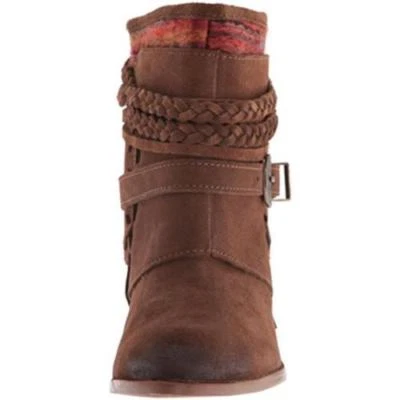 Naughty Monkey  Womens Saddle Baggin Boot- TAN. Shoe Size  - Image 1 of 4