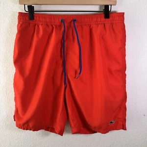 Vineyard Vines elastischer Bund Kordelzug integrierter Slip Badehose Herren Größe S - Bild 1 von 12