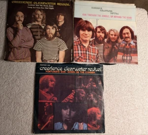 Creedence Clearwater Revival Back Door Run Jungle Fortunate Son 3 - 7" PS - Picture 1 of 16