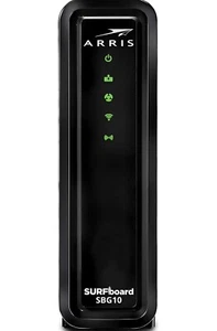 ARRIS SURFboard SBG10 DOCSIS 3.0 16x4 Gigabit Cable Modem & AC1600 WiFi Router - Picture 1 of 3