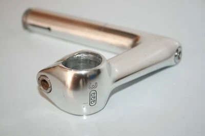 VINTAGE POTENCE DE GUIDON VELO DE COURSE 3TTT RECORD 80 26 /22 mm OLD STEM BIKE - Photo 1/4