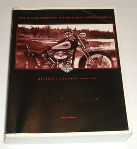 Harley Softail 2001 manual de servicio Fat Boy Heritage Springer Night Train Deuce - Imagen 1 de 6