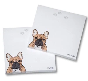 French Bulldog Sticky Notes Notepad - Fawn - 100 Sheets - Picture 1 of 1