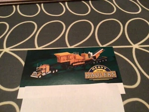 Corgi Heavy Haulers US55705 Interstate Hauling Kenworth 925 Certificate Only - Picture 1 of 2