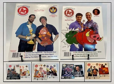 Disney Storyboard Art of Laughter Magazine Collection 9 Issues Vintage Disney Ma - Image 1 of 4