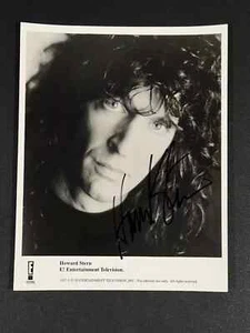 HOWARD STERN AUTOGRAPHED SIGNED 8X10 (SUPER RARE E PROMO) 10042024 - Picture 1 of 1