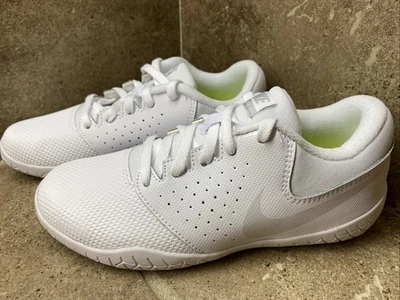 Nike Girls Cheer Sideline IV 943789-100 White Cheering Shoes Size 2Y - Image 1 of 4