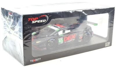 Coche Lamborghini Huracan GT3 EVO2 de alta velocidad - 2024 24 horas Daytona 1:18 TS0577 Foto 1 de 4