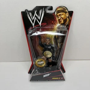 WWE Mattel Basic Series 4 MVP 1 of 1000 Limited Edition With Championship Belt - Bild 1 von 8