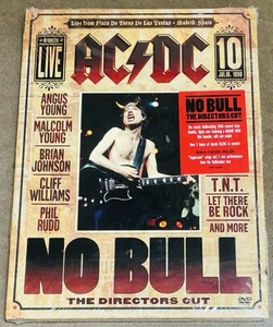 New Sealed AC/DC 'NO BULL The Director's Cut' (1996) Digipak DVD 2008 Hi Def 5:1 - Picture 1 of 4
