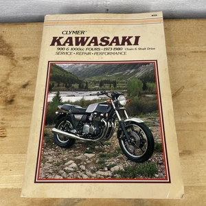 Manual de reparación de servicio Clymer Kawasaki 900 y 1000cc Fours 1973-1980 M359 - Imagen 1 de 12