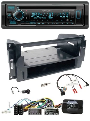 Kenwood Lenkrad Bluetooth DAB USB CD Autoradio für Dodge / Jeep - Bild 1 von 4