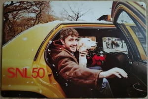 PAUL MESCAL 8X12 Blechschild Promi Schauspieler sexy SNL Bumper Weihnachten Urlaub - Bild 1 von 2