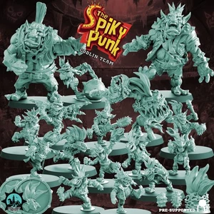 The Spiky Punk Squad | Fantasy Footy | Realm of Path | 2025 scale - Picture 1 of 13