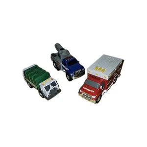 Tonka Plastic Ambulance Bucket Truck Garbage Truck Lot of 3 W/ Sound W5 - Picture 1 of 16