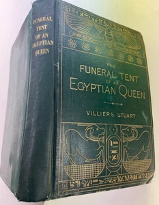 Funeral Tent of an Egyptian Queen - Villiers Stuart 1882 Original! - Picture 1 of 17