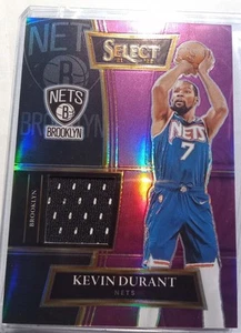 Camiseta Kevin Durant Panini Select Juego Usada Serie #85 De Solo 99 Producidas  - Imagen 1 de 5