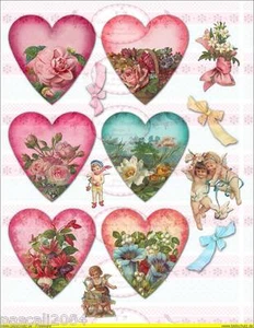 Vintage Nostalgie Bügelbilder Engel Pute Landhaus Shabby   NO. 436 - Bild 1 von 1