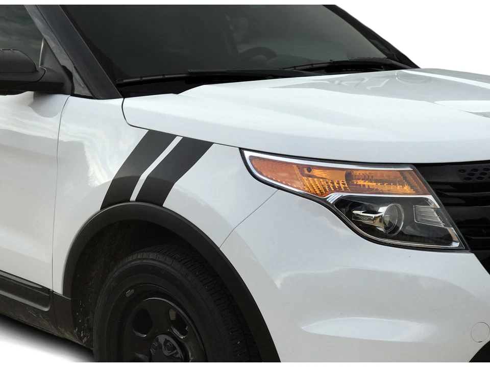 Calcomanía Fender Racing Hash Stripes para Ford Explorer 2011 2012 2013 2014 2015 Foto 1 de 1