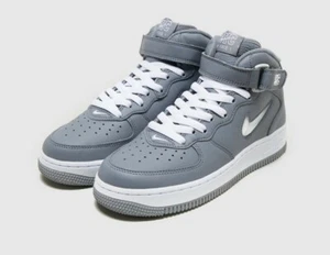 Nike AIR FORCE 1 Mid Jewel NYC Cool Grey, Trainer, UK 7/EU 41/US 8,RRP£179 - Picture 1 of 8