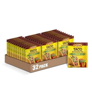 Old El Paso Taco Seasoning Mild 1 oz. Pack of 32 - Picture 1 of 9