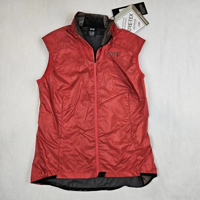 Gore Wear Ambient Windstopper Cycling Vest Women's US Medium 8-10 Red New NWT - Image 1 of 4