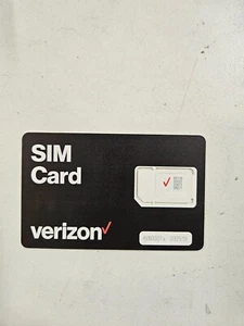 Lot ofNEW Verizon 4G LTE Sim Cards 3 IN 1 TRIPLE CUT unactivated 100 Packs - Picture 1 of 4