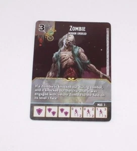 D&D Dice Masters Battle for FAERUN * ZOMBIE * OP Promo Prize Card - Picture 1 of 1